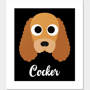 Cocker - English Cocker Spaniel Posters and Art